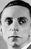 Writer, Actor, Producer Josef Goebbels - filmography and biography.