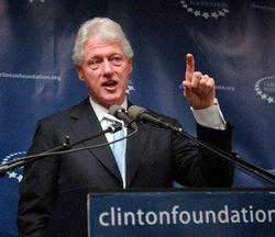 Bill Clinton - best image in filmography.