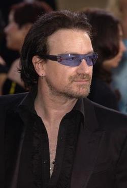 Bono - best image in biography.