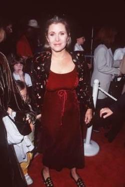 Carrie Fisher - best image in filmography.