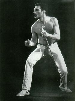 Freddie Mercury - best image in filmography.
