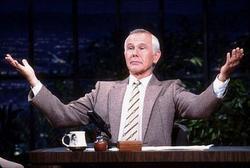 Johnny Carson - best image in filmography.