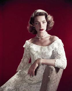 Lauren Bacall - best image in filmography.