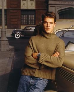 Matt Damon - best image in filmography.