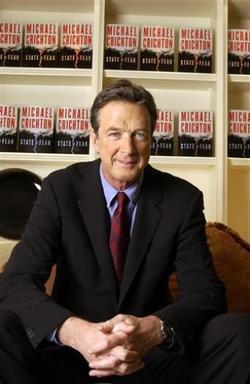 Michael Crichton - best image in filmography.