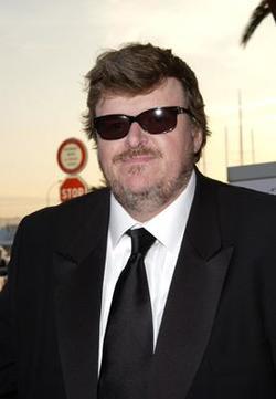 Michael Moore - best image in filmography.