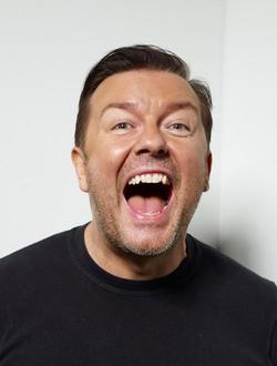 Ricky Gervais - best image in filmography.