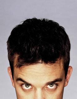 Robbie Williams - best image in filmography.