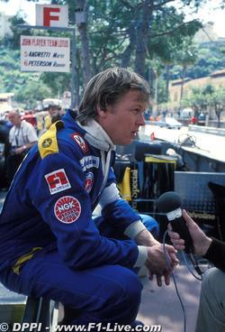 Ronnie Peterson - best image in filmography.