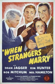 When Strangers Marry movie in Dean Jagger filmography.