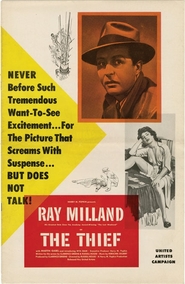 The Thief movie in Ray Milland filmography.