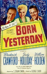 Born Yesterday movie in William Holden filmography.