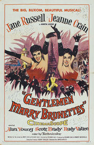 Gentlemen Marry Brunettes movie in Alan Young filmography.
