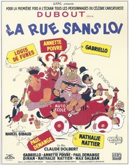La rue sans loi movie in Louis de Funes filmography.