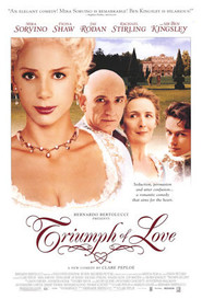 The Triumph of Love movie in Rachael Stirling filmography.