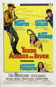 Texas Across the River movie in Alain Delon filmography.