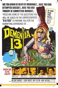 Dementia 13 movie in William Campbell filmography.