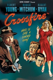 Crossfire movie in Robert Ryan filmography.