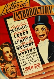 Letter of Introduction movie in Edgar Bergen filmography.