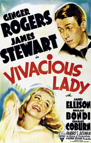 Vivacious Lady movie in Ginger Rogers filmography.