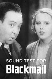 Sound Test for Blackmail movie in Anny Ondra filmography.