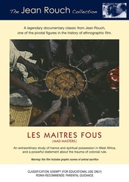 Les maitres fous movie in Jean Rouch filmography.