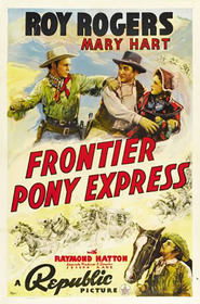 Frontier Pony Express movie in Ernie Adams filmography.