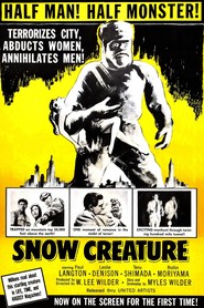 The Snow Creature movie in Rudolph Anders filmography.