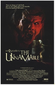 The Unnamable is the best movie in Charles Klausmeyer filmography.