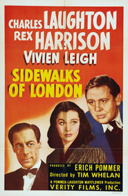 Sidewalks of London movie in Charles Laughton filmography.