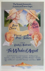 The Whales of August movie in Lillian Gish filmography.