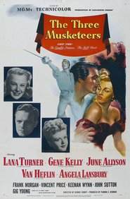 The Three Musketeers movie in Keenan Wynn filmography.