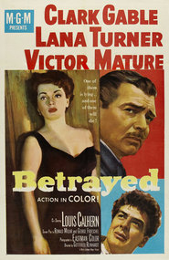 Betrayed movie in Clark Gable filmography.