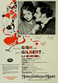 La boheme movie in Roy D'Arcy filmography.