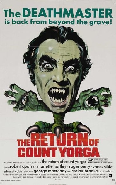 The Return of Count Yorga is the best movie in Rudy De Luca filmography.