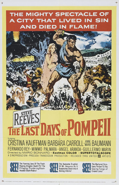 Gli ultimi giorni di Pompei is the best movie in Steve Reeves filmography.
