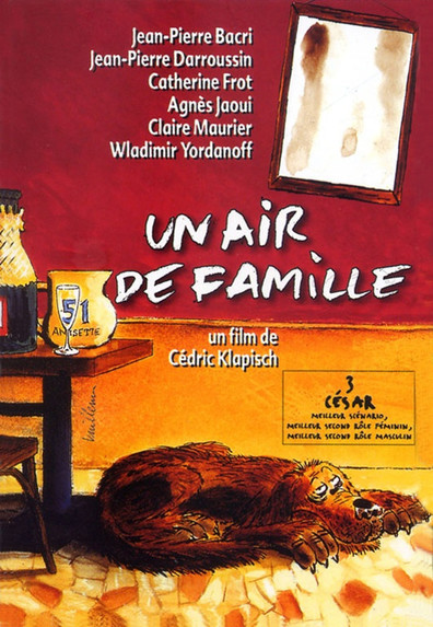 Un air de famille is the best movie in Cedric Klapisch filmography.