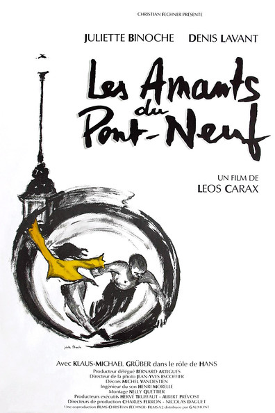 Les amants du Pont-Neuf is the best movie in Marion Stalens filmography.