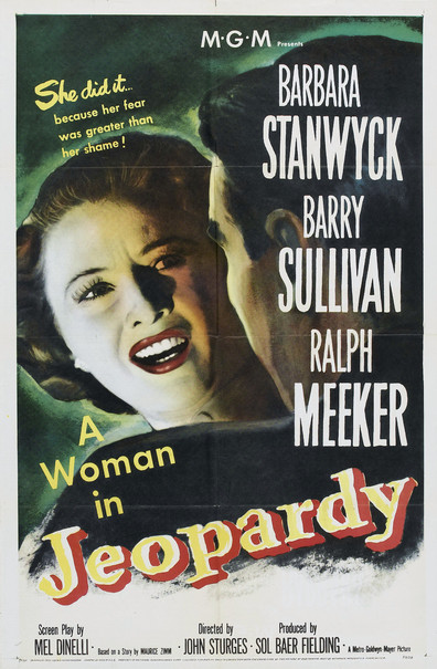 Jeopardy is the best movie in Barbara Stanwyck filmography.