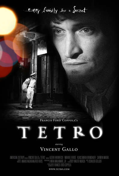 Tetro is the best movie in Vincent Gallo filmography.