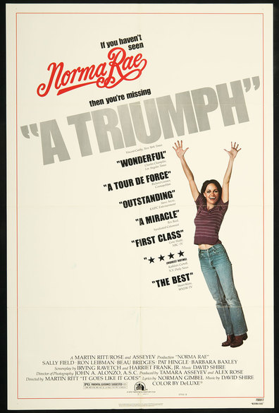 Norma Rae is the best movie in John Calvin filmography.