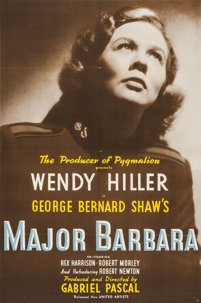 Major Barbara is the best movie in Wendy Hiller filmography.