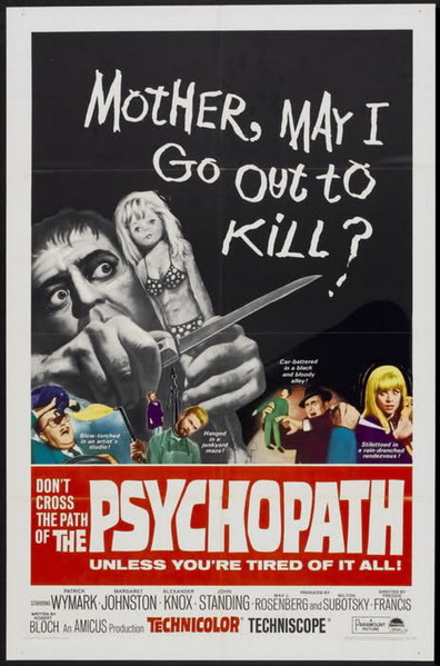 The Psychopath is the best movie in Patrick Wymark filmography.