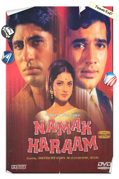 Namak Haraam is the best movie in Manmohan filmography.