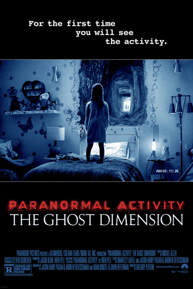 Paranormal Activity: The Ghost Dimension is the best movie in Chloe Csengery filmography.