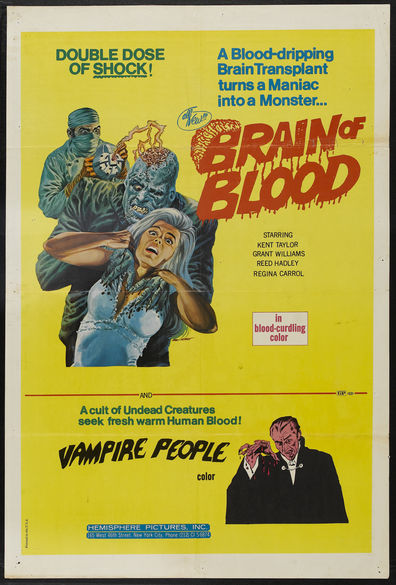 Brain of Blood is the best movie in Irv Saunders filmography.