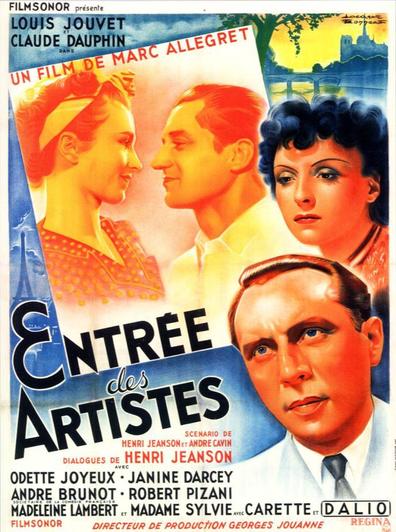 Entree des artistes is the best movie in Odette Joyeux filmography.