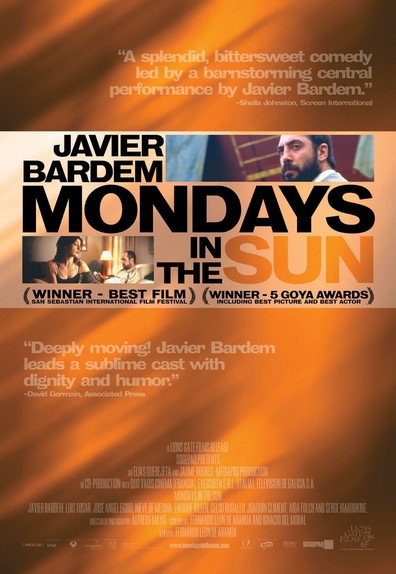 Los lunes al sol is the best movie in Javier Bardem filmography.