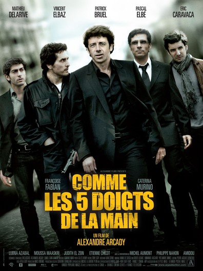 Comme les cinq doigts de la main is the best movie in Mathieu Delarive filmography.