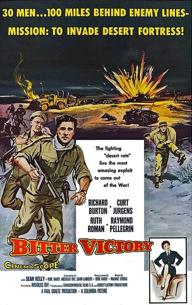Bitter Victory is the best movie in Raymond Pellegrin filmography.